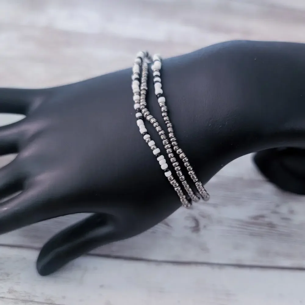 Multi Row Stretch Bracelet